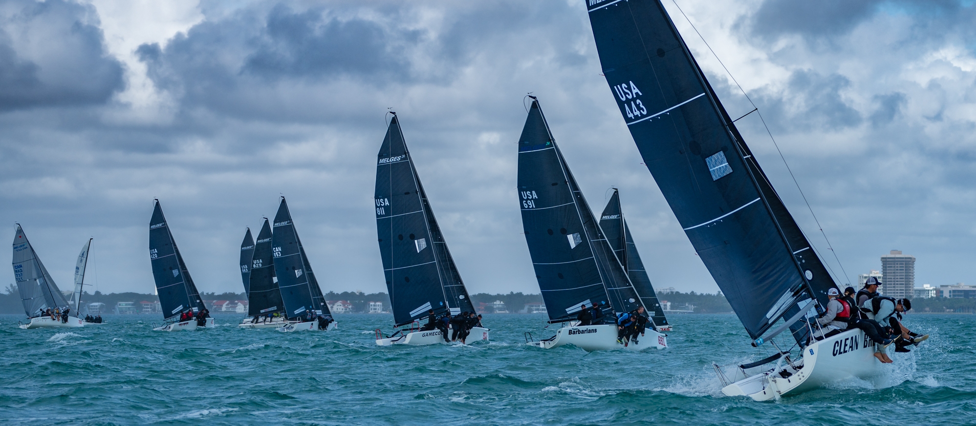 Bacardi Winter Series Event 2 takes center stage on Biscayne Bay